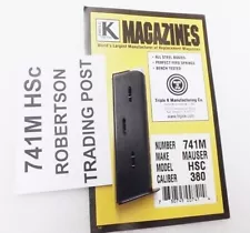 Mauser HSc .380 ACP Triple K 7 Shot Magazine 380 Automatic 741M New Blue Steel