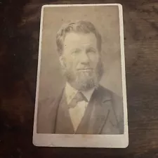 Rare CDV of William Henry Antrim Stepfather of Billy the Kid American Treasure