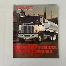 GMC Heavy Duty Truck Sales Brochure Catalog Brigadier Five Star General Astro