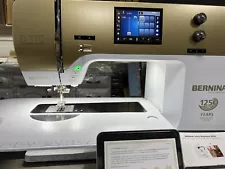 Bernina 770 QE Plus Gold Quilter's Edition Sewing, Quilting, Embroidery Machine