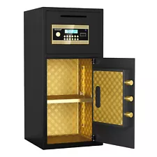 Large Double-door Coin-operated Safe Digital Security Safe 3.5 Cu Ft Safe Box