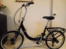 Schwinn Loop Folding Bike 20" - 7 Speed - Black/Silver