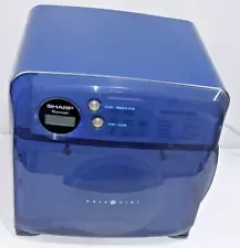 SHARP Half Pint/Cube Compact BLUE Microwave Oven Carousel #R-120DB ~SCREEN ERROR