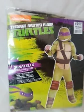 NEW Nickelodeon TEENAGE MUTANT NINJA TURTLES Donatello kids Costume Medium 8-10