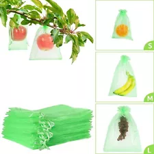 MIXC 50 Pcs Fruit Protection Bags, 12''×16''fruit netting bags for fruit tree...