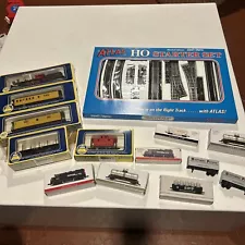 Atlas HO Locomotive Lot Train Starter Set Unopened Boxes!