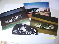 Three [3] Photos Scott Bloomquist Stock Car Dirt Track Racing 4" x 6"