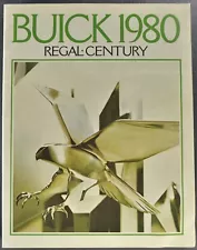 1980 Buick Century Regal Brochure Coupe Sedan Wagon Excellent Original Canadian