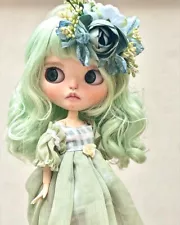 OOAK custom Blythe by Candy Color Dolls. Outfit included