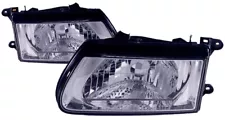 For 2000-2002 Isuzu Rodeo Passport Headlight Halogen Set Pair