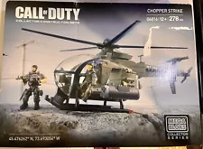 RARE 2014 MEGA BLOKS CALL OF DUTY CHOPPER STRIKE HELICOPTER SET 06816 NEW SEALED