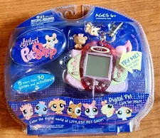 New SEALED 2007 Hasbro Littlest Pet Shop LPS Tamagotchi Digital Pet CAT