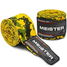 MEISTER 180" SEMI-ELASTIC HAND WRAPS - PAIRS MMA Boxing Mexican Lot ALL COLORS