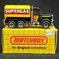 Matchbox Peterbilt Tanker Truck - Supergas w/ Box