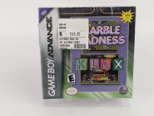 Marble Madness & Klax (GBA) Nintendo GameBoy Advance - NEW AND SEALED