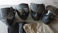 4 Masks Extreme rage vforce paintball face masks for Paintball Gun