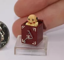 Vintage & Rare Ricordini "Jack in the Box" Artisan Miniature For Sale!