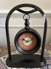 New Pendulum Table Clock By Manual. Batter Operated - Not Included