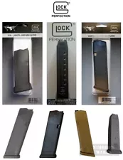 Glock OEM Pistol MAGAZINES .357SIG .380ACP .40SW .45ACP .45GAP 9mm 10mm