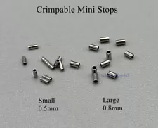 Dental Orthodontic Crimpable Hook Stop Mini Stops tube Bracket Stopper 0.5/0.8mm