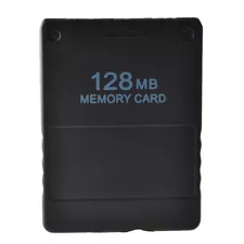 128MB Megabyte Memory Card Data For Sony PlayStation 2 PS2 Slim Game Console