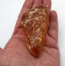 Nice Large Chunk of Raw / Rough Baltic Amber 65.5 grams