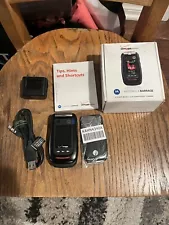 Motorola Barrage V860 - Black (Verizon) Cellular Phone Flip Phone For Collectors