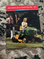 John Deere 316 318 322 420 332 430 Garden Tractors For 1989 Brochure FCCA24