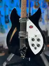 NEW 2024 Rickenbacker 330/12 Jetglo Semi-Hollow Electric | OHSC, Ath Dlr, 735