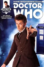 Dr Who: The Tenth Doctor #1 (2014 Titan) David Tenant Photo Warp 9 Motor City