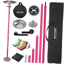 NEYTON 10ft Dance Pole for Home | 7-10ft Portable and Adjustable Dancing Pole