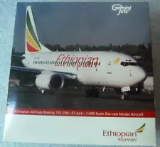 Gemini Jets Ethiopian 737-700 ET-ALK 1:400