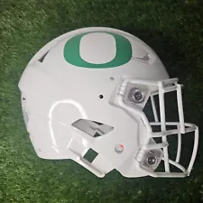 Oregon Ducks Riddell Football Helmet White Size Large No Padding