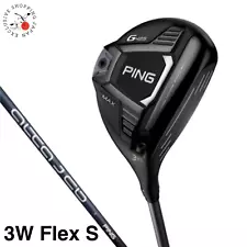 Ping Golf Club Fairway Wood FW 3W G425MAX ALTA JCB SLATE Carbon Shaft Flex S