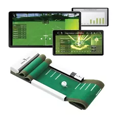 InBirdie Tempo Putting mat, Putting Green Training aid Digital golf training aid