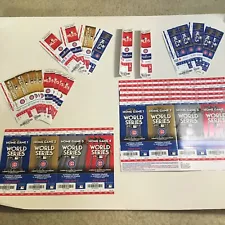 Official MLB Chicago Cubs Unplayed 2017 World Series Ticket Stubs