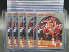 (5) Lot 1990-91 Hoops Mark Jackson Menendez Brothers In Background #205 Knicks