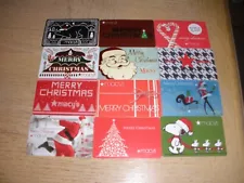 Macy's 12 different new and used collectible gift cards