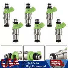 6PCS F#1l Injectors 23250-70080 Fit Toyota Cressida Supra 3.0L 1989-92 312CC (For: Toyota Cressida)