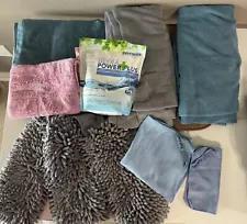 11 Piece Norwex Bundle Towels, Cleaning, Hand Towels, Soap, Drying Pad, Scrub Mi