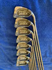 Ping Zing 2 Set of Irons Black Dot 3-PW