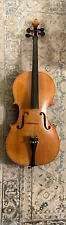 Scherl & roth Full size cello with case, bow, donut, and rosin