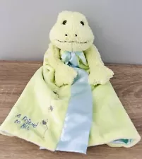 Bunnies By The Bay Lovey Soft Frog A Friend To Bug Security Blanket Comfort ECU