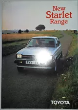 Toyota Starlet Range Brochure 1980 - 1.0 GL 1.2 GL 1.2 S