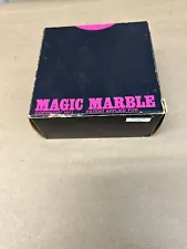 1971 Magic Marble Black Walnut Table Game By Four Generations