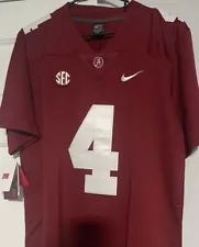 NCAA Alabama #4 MILROE XXXL football jersey. FREE SHIPPING IN 24HRS!!