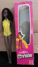 Barbie’s Friend Malibu Christie with Original Bathing Suit and Pink Box 1975