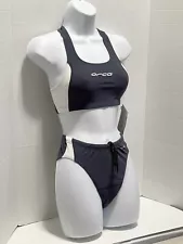 New Small 10 Orca Race tri brief and tri top women's set triathlon swim bike run