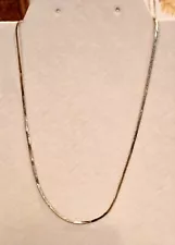 14k Gold 17" Herringbone Chain_2.59g