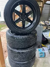 ADV1 ADV.1 3 PC. Rims 22 Inch w/ Toyo Proxes ( one rim Needs new a tire )